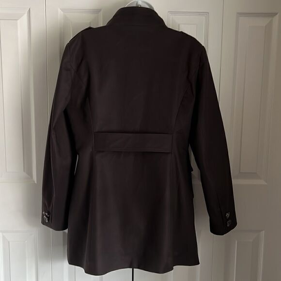 DALIA || BROWN UTILITY‎ STYLE FULLY LINED JACKET SIZE 10 - Picture 8 of 12